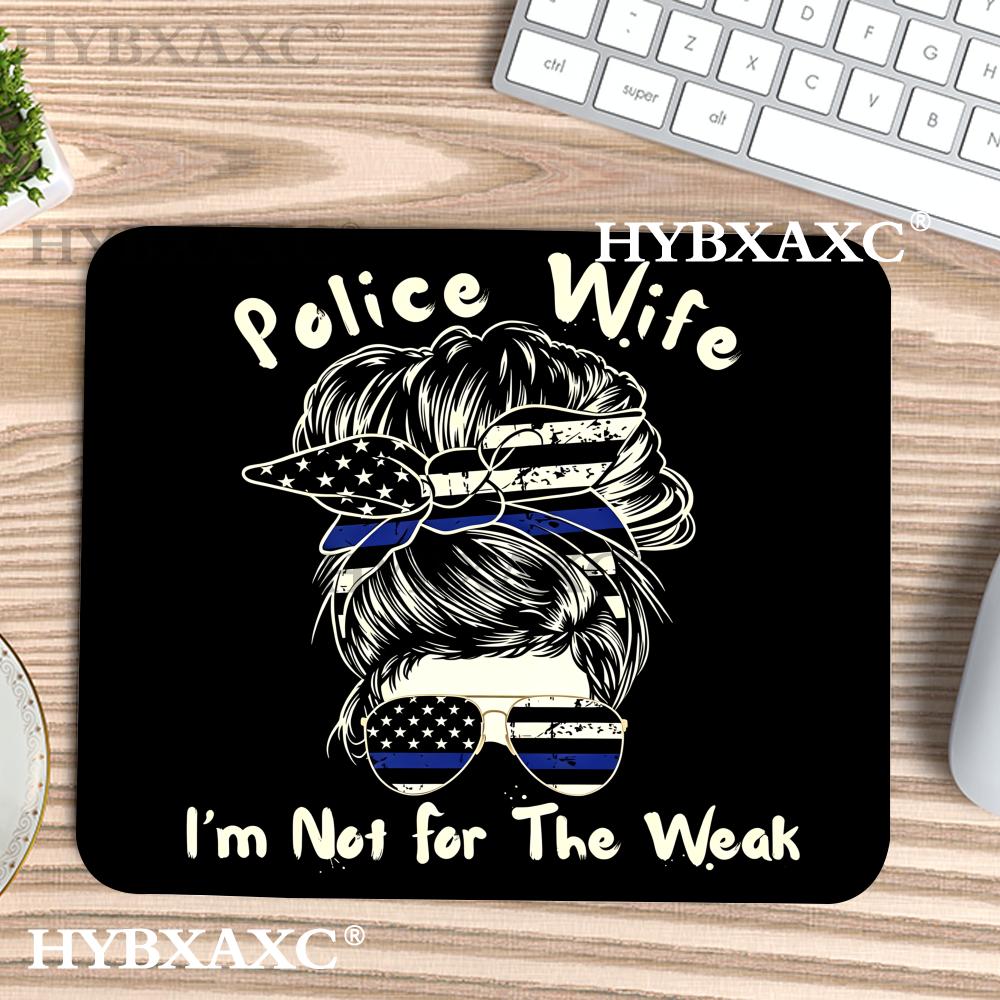 Work Desk Home Setup - Коврик для мыши HYBXAXC Police Wife