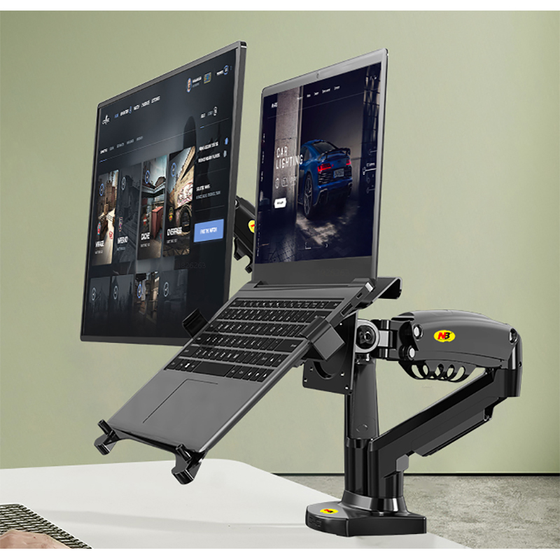 Dual Monitor Desk Setup - Настольная лампа NB F160 с двойной