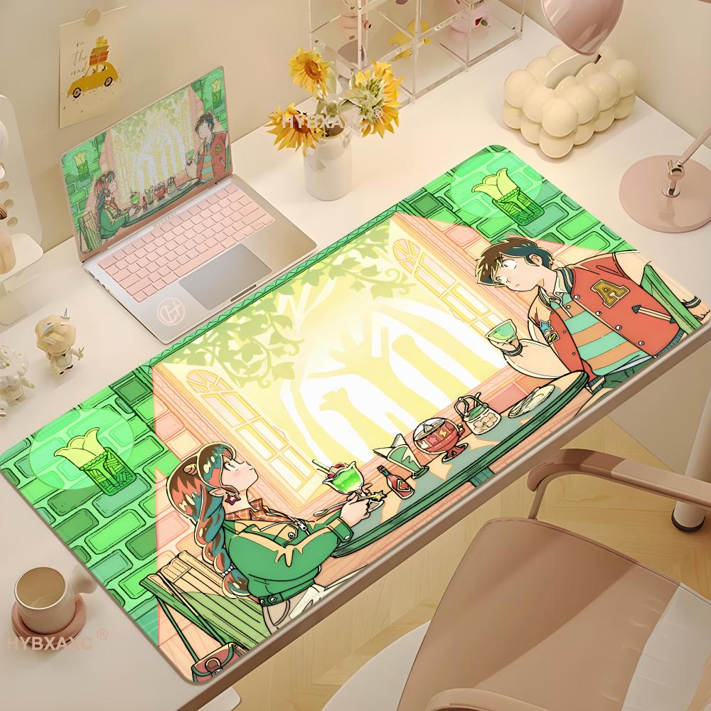 Desk Setup Couple - Игровой коврик для мыши, большой настольный