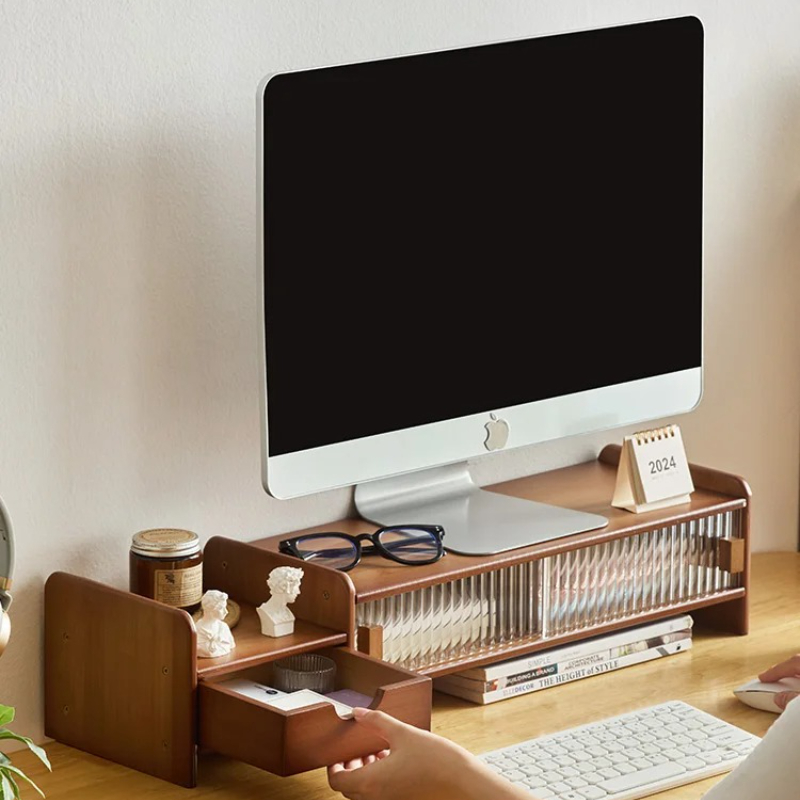 Monitor Riser Wood - ‌ Подставка для монитора с регулируемым