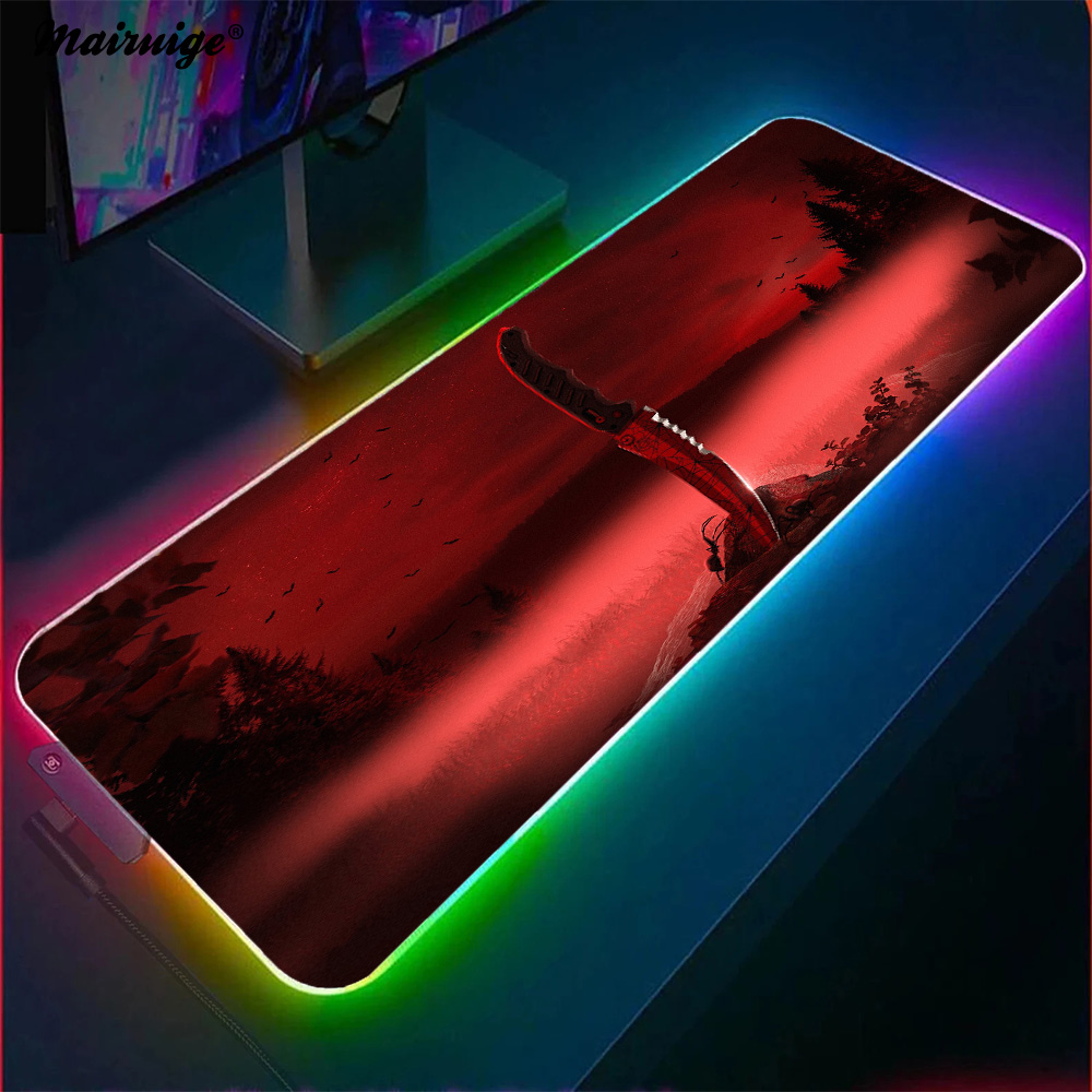 Desk Setup Gaming And Work - Резиновый коврик для мыши Xxl, игровой