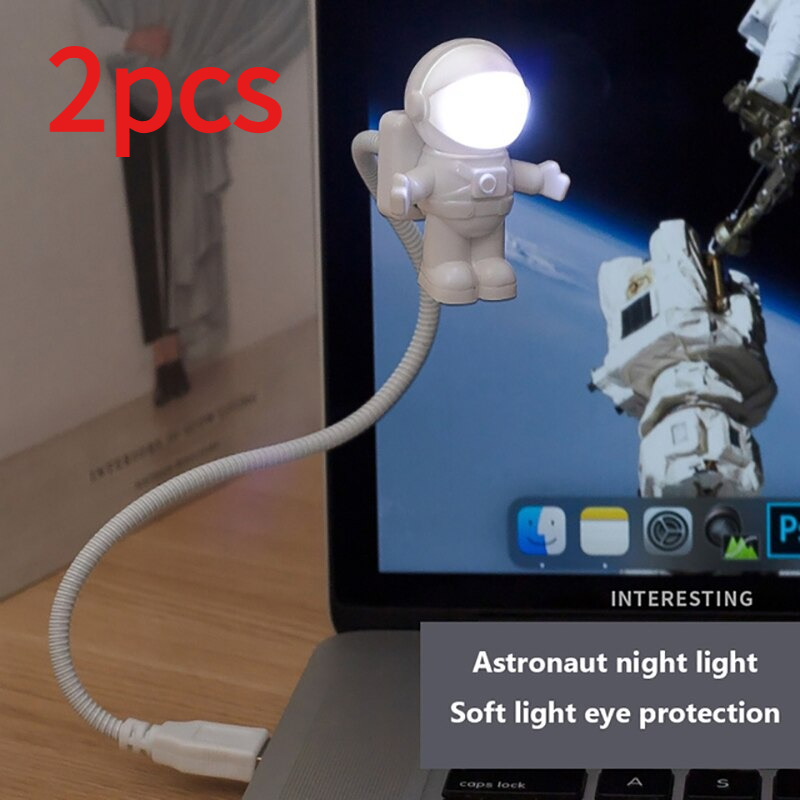 Led Desk Light Usb - 2 шт. USB-ночник «Космонавт» с голосовым