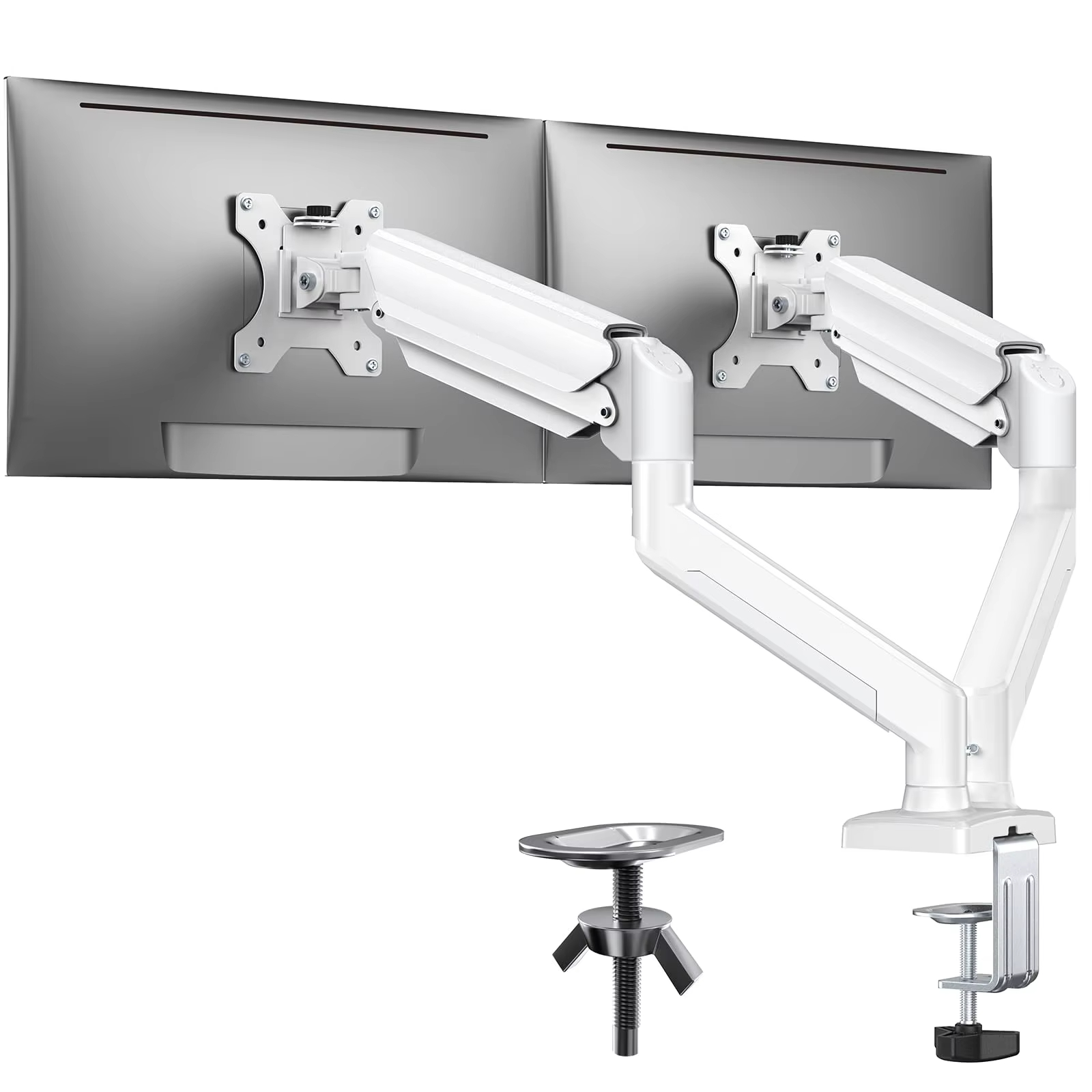 Dual Monitor Desk Setup - Подставка для крепления двойного монитора, настольный