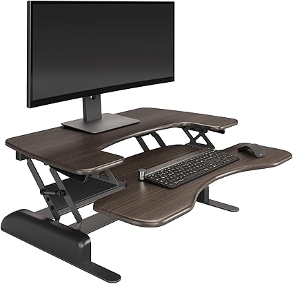 Dual Monitor Desk Setup - Desk Pro Plus 36, стоячий конвертер