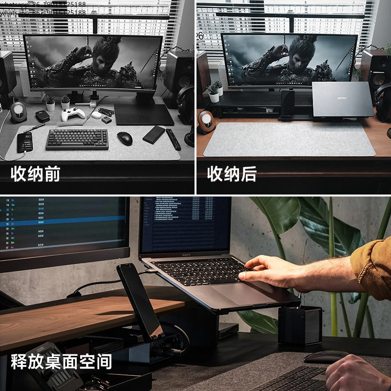 Модульная подставка-органайзер – обзор и цена Monitor Riser Wood