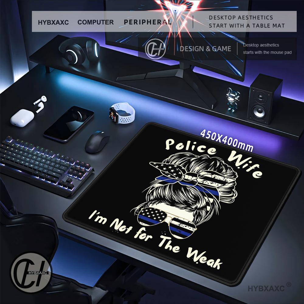 Коврик для мыши HYBXAXC Police – обзор и цена Work Desk Home Setup