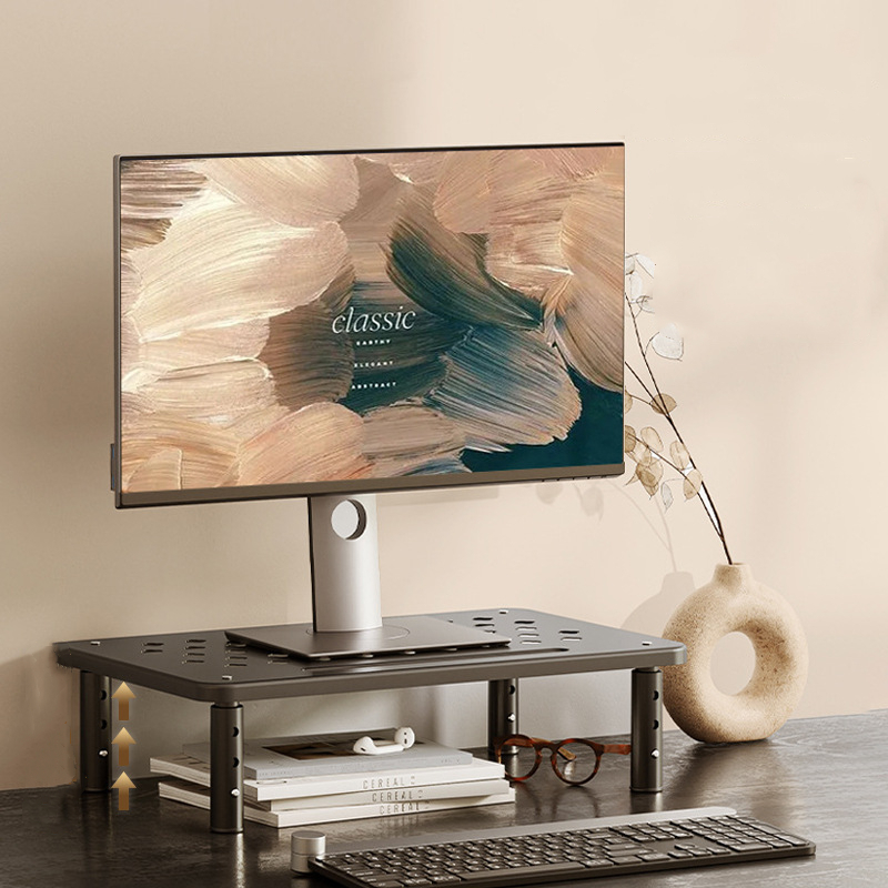 Регулируемая стойка для компью – обзор и цена Monitor Riser Wood