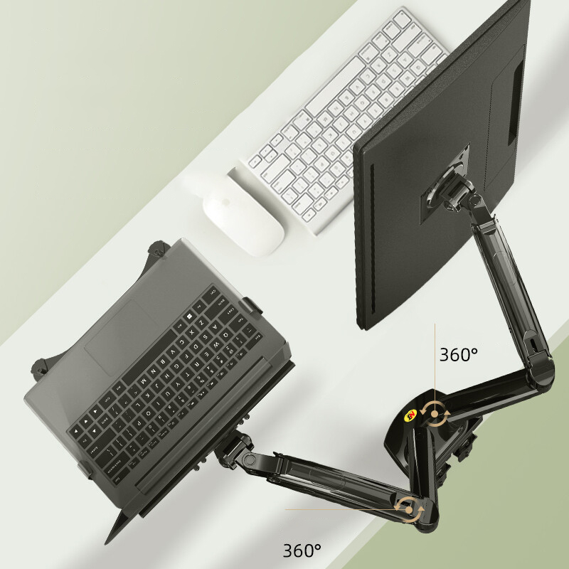Настольная лампа NB F160 с дво – обзор и цена Dual Monitor Desk Setup