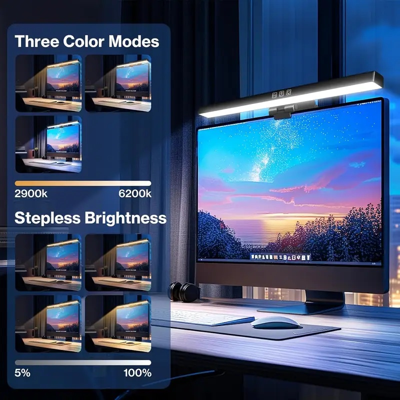 Светодиодная лампа для монитор – обзор и цена Led Desk Light Usb