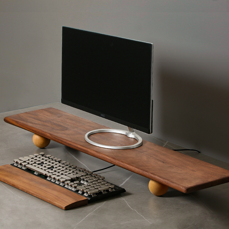 Настольная подставка из натура – обзор и цена Dual Monitor Desk Setup