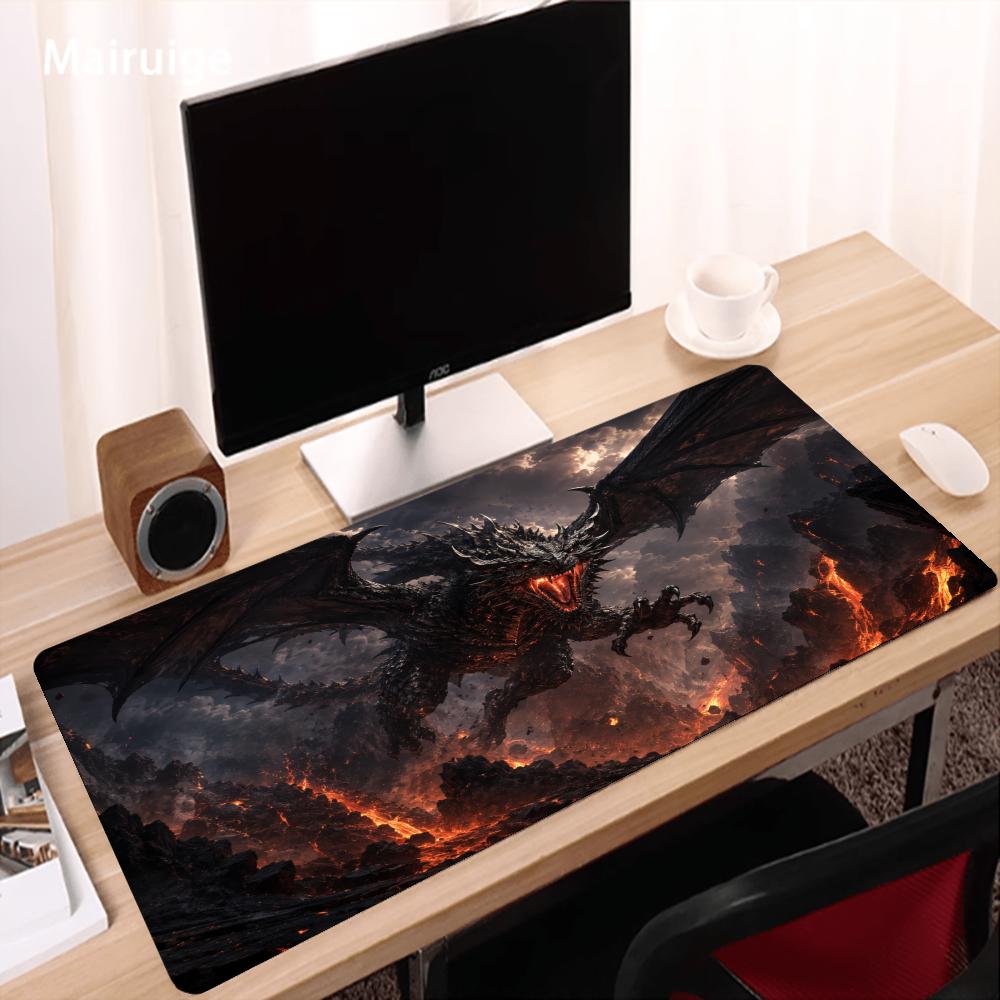 Коврик для мыши «Огненный драк – обзор и цена Desk Setup Gaming And Work