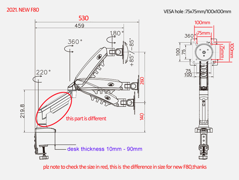 НОВЫЙ NB F80 17-30' Настольный – обзор и цена Dual Monitor Desk Setup