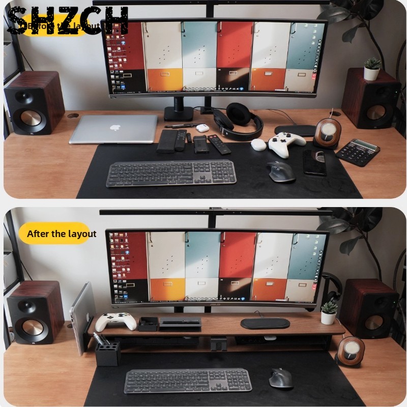 Модульная подставка для монито – обзор и цена Monitor Riser Wood
