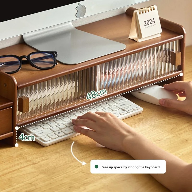 ‌ Подставка для монитора с рег – обзор и цена Monitor Riser Wood