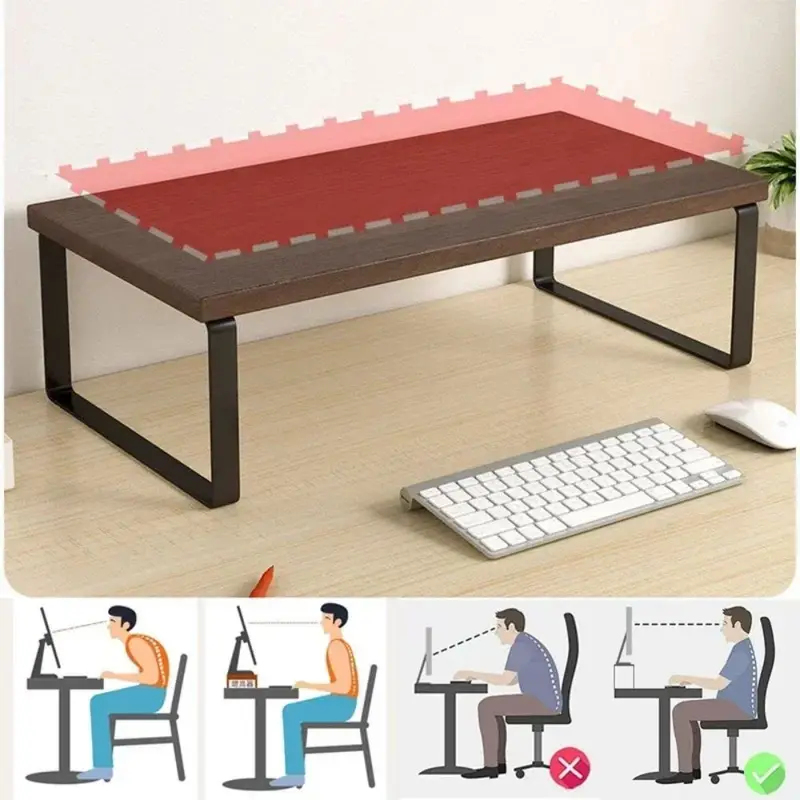 Креативная подставка для монит – обзор и цена Monitor Riser Wood