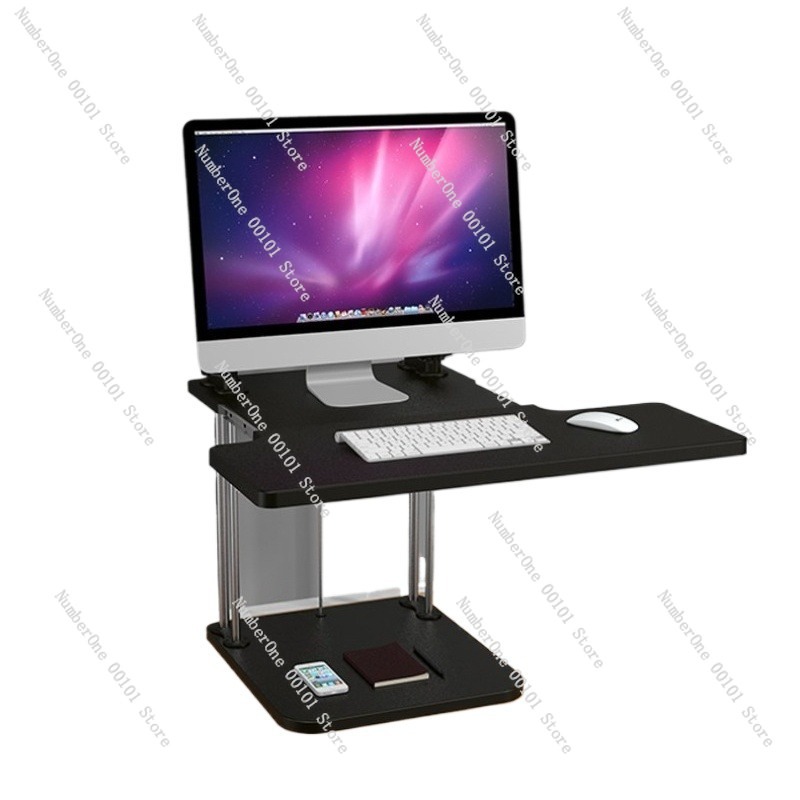 Регулируемый по высоте настоль – обзор и цена Desk Setup For Laptop And Monitor