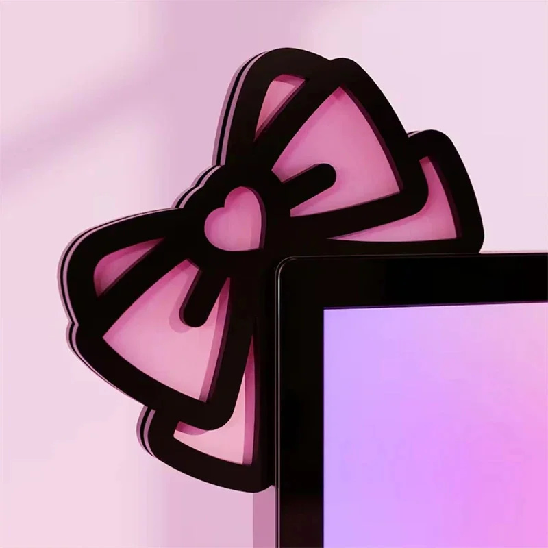 Kawaii розовый акриловый бант  – обзор и цена Desk Setup For Gaming
