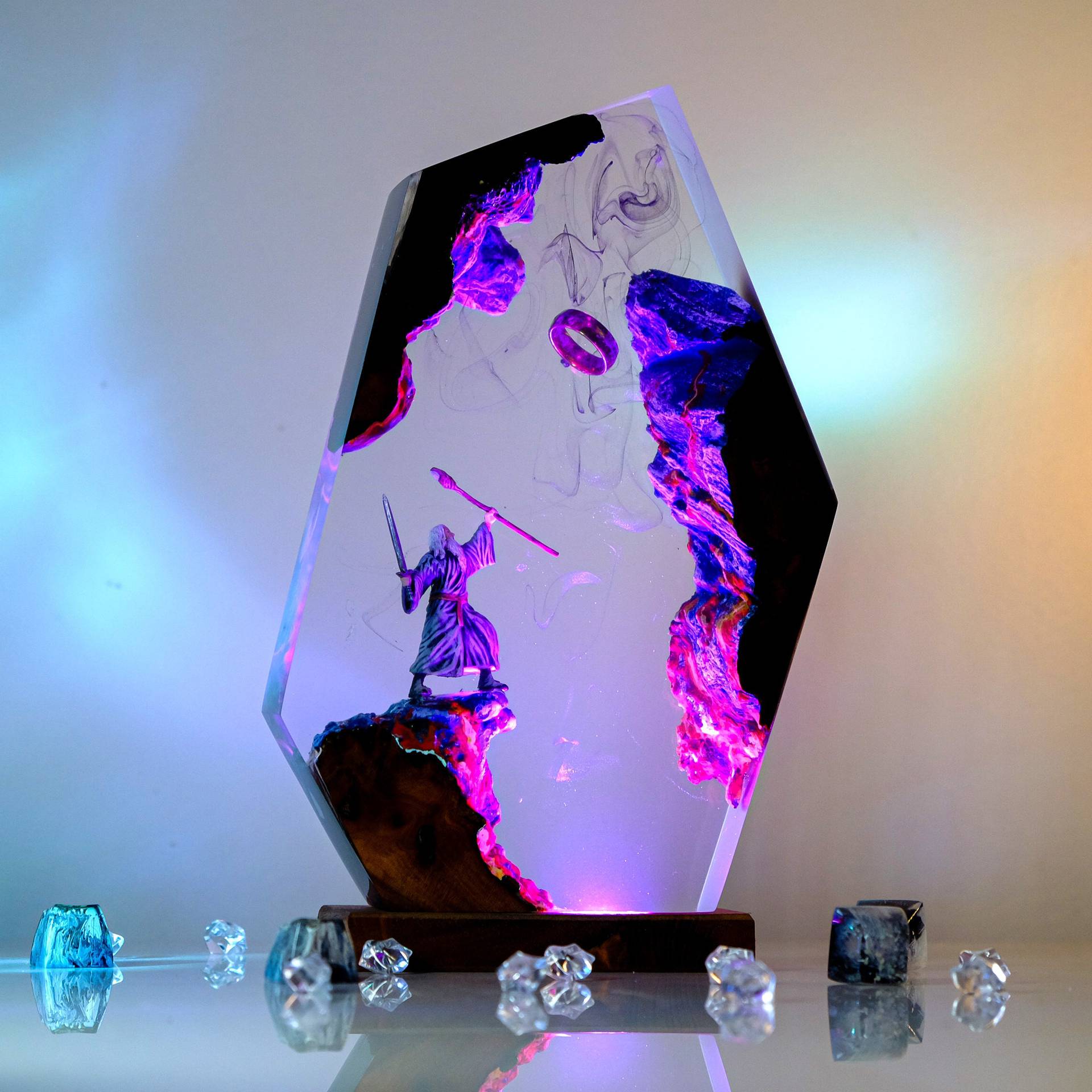 Настольная лампа-фигурка из см – обзор и цена Led Desk Light Usb