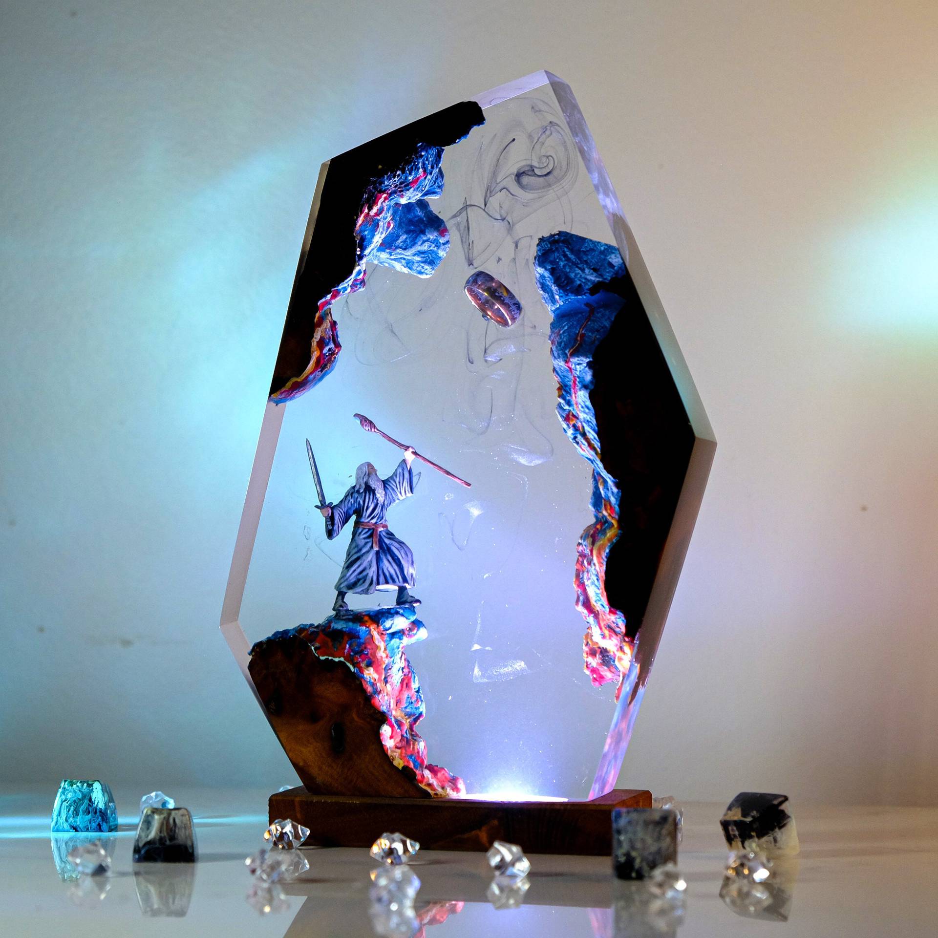 Настольная лампа-фигурка из см – обзор и цена Led Desk Light Usb