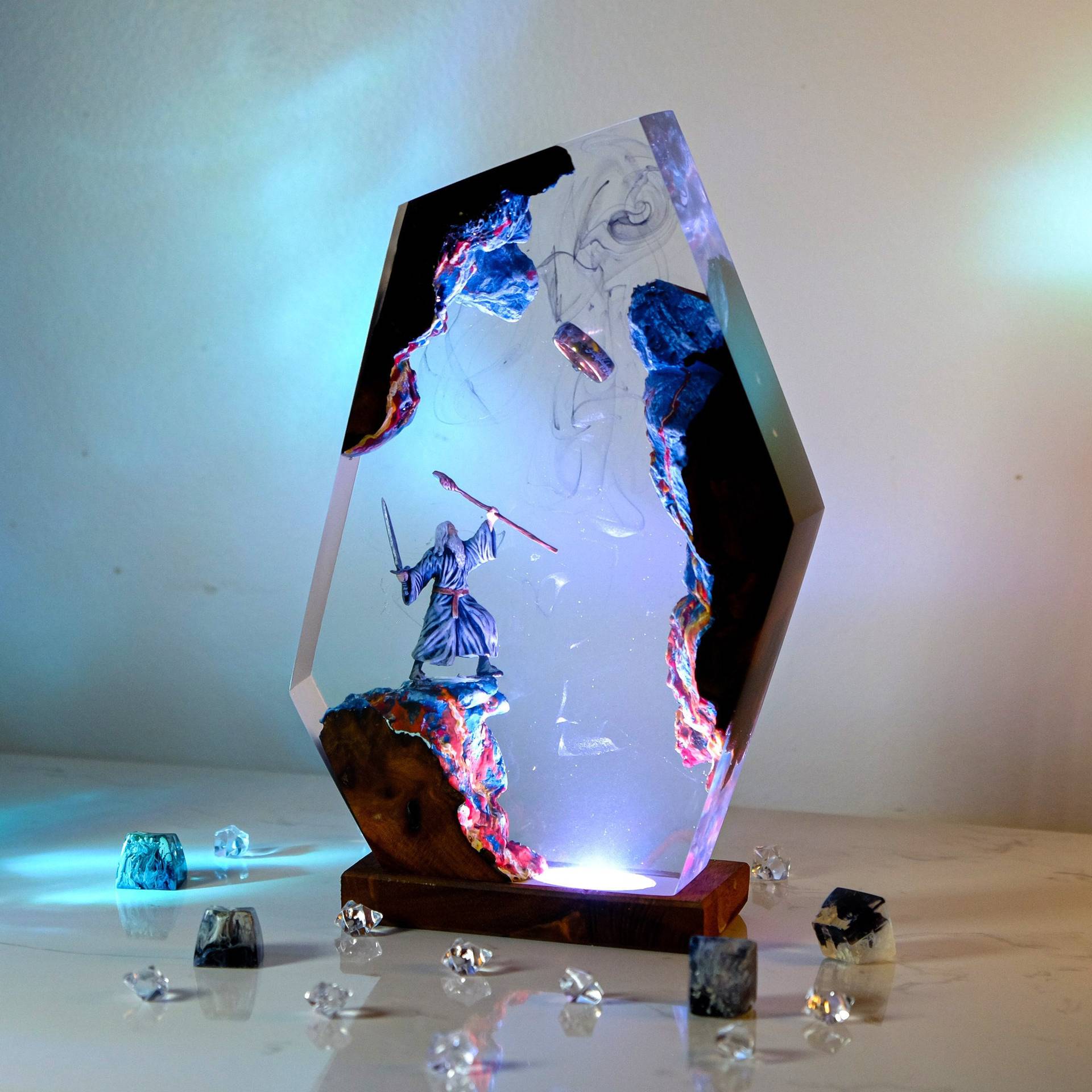 Настольная лампа-фигурка из см – обзор и цена Led Desk Light Usb