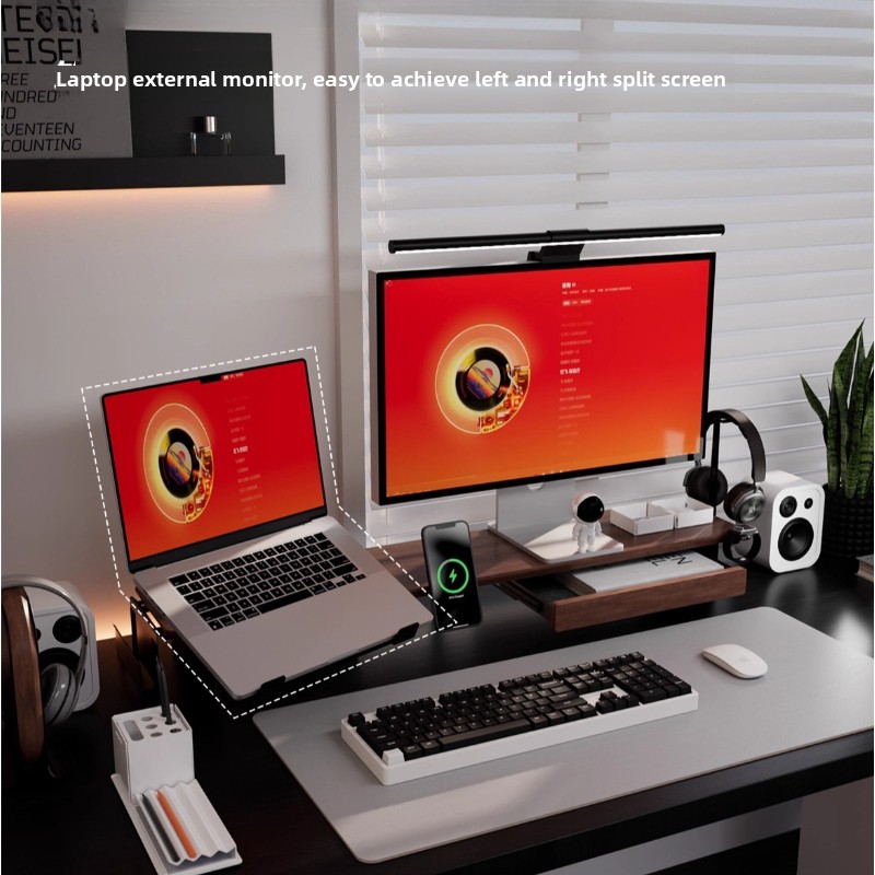 Модульный монитор Z3 Pro, наст – обзор и цена Monitor Riser Wood