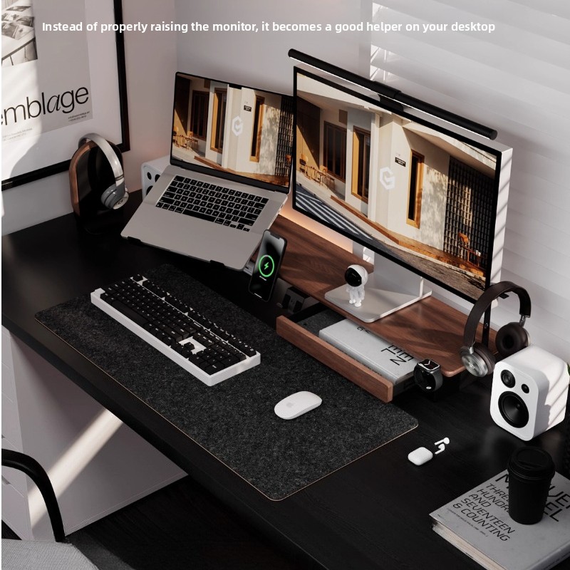 Модульный монитор Z3 Pro, наст – обзор и цена Monitor Riser Wood