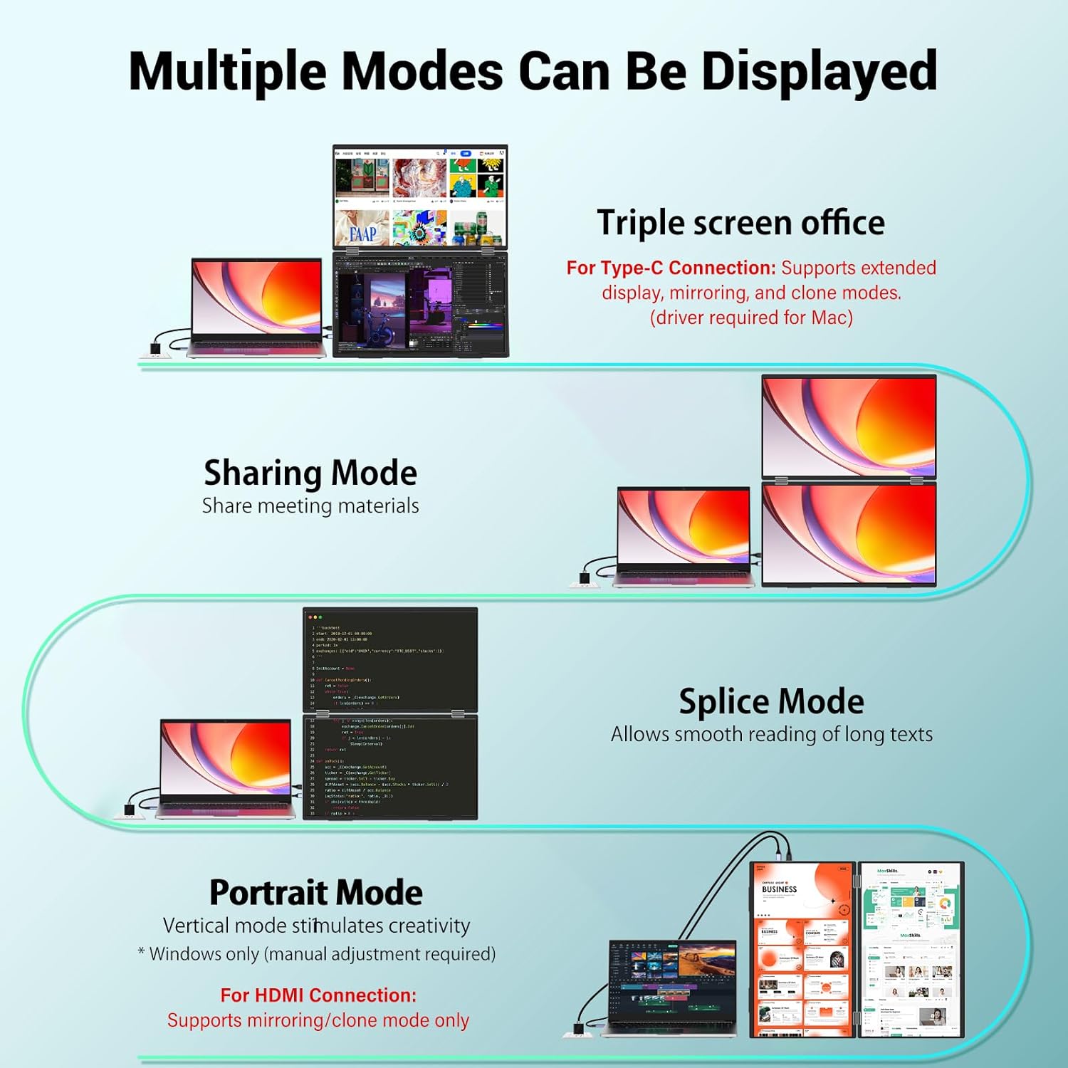 AHXJKA 15,6-дюймовый двойной п – обзор и цена Dual Monitor Desk Setup