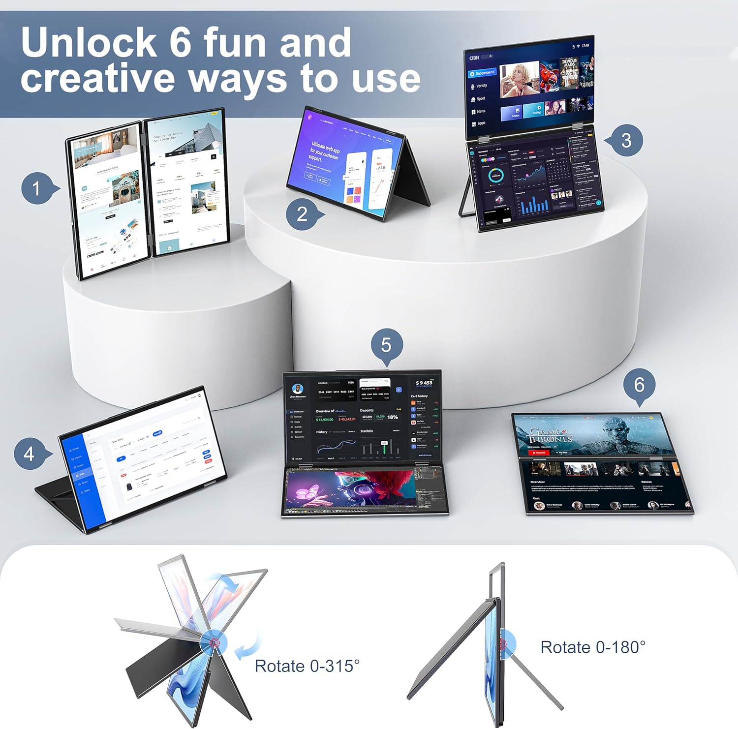 AHXJKA 15,6-дюймовый двойной п – обзор и цена Dual Monitor Desk Setup
