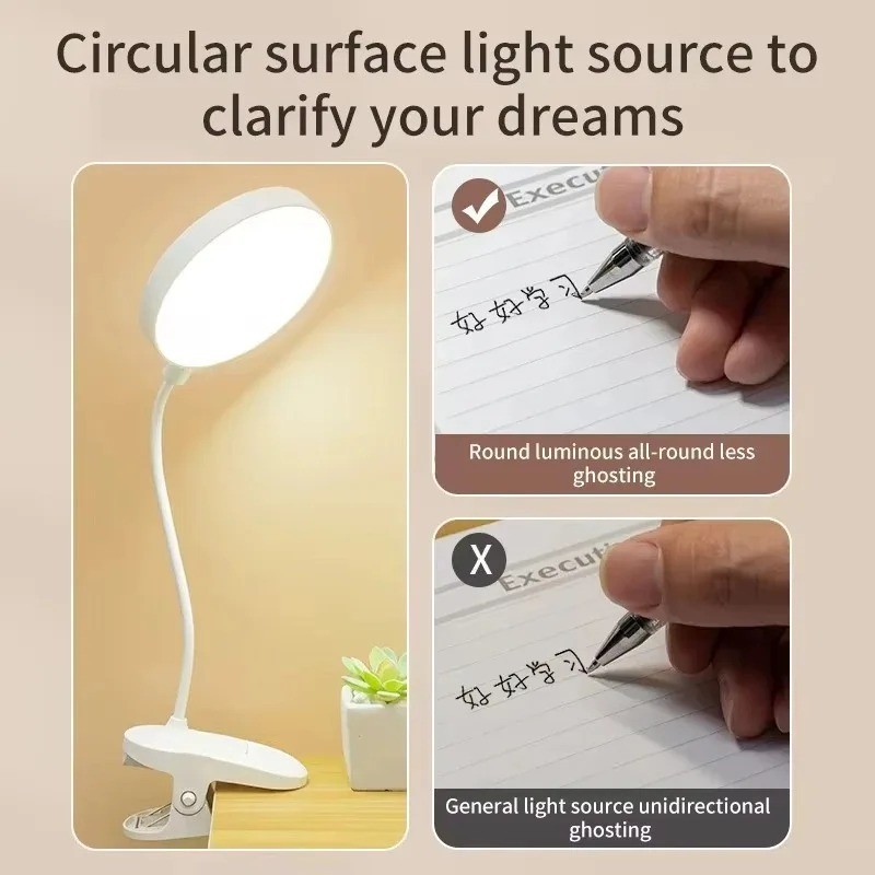 Портативная USB-лампа с клипсо – обзор и цена Led Desk Light Usb