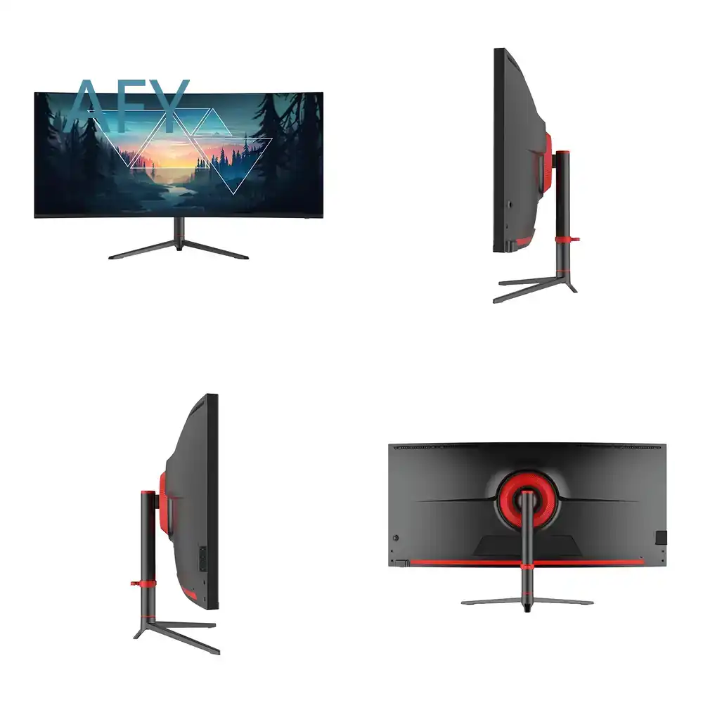 Игровой монитор Flashworth 34  – обзор и цена Dual Monitor Desk Setup