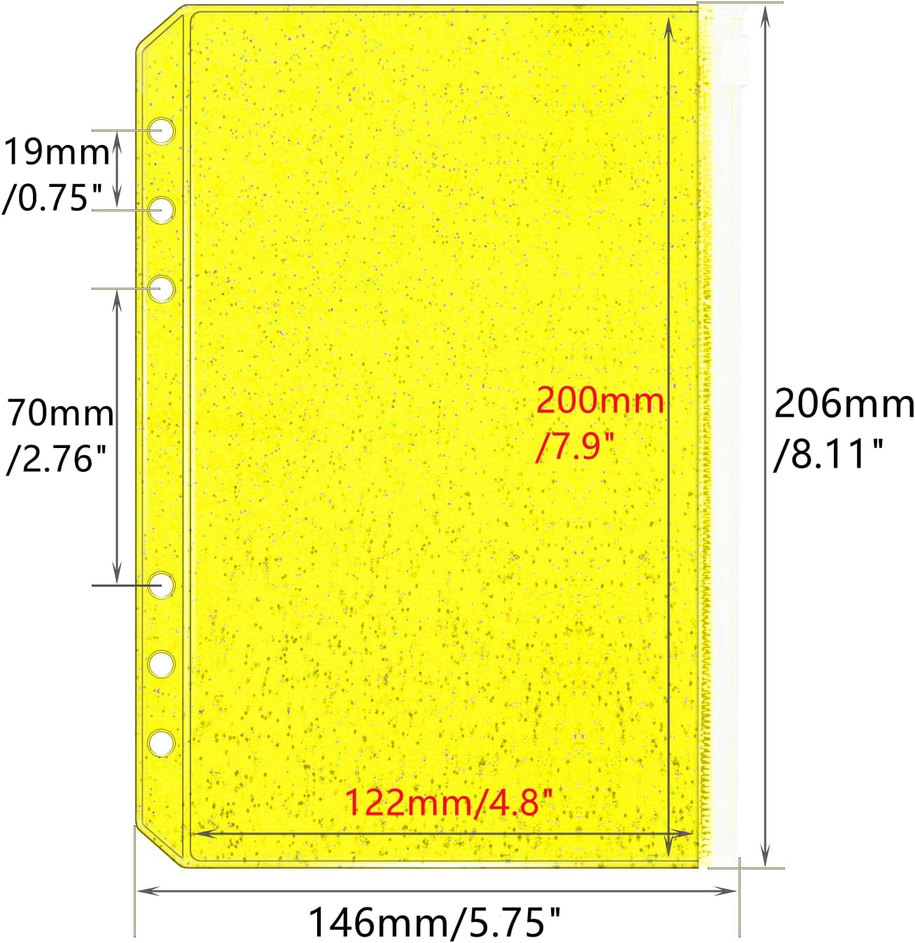 Новые карманы на молнии A5/A6, – обзор и цена Ring Binder Box