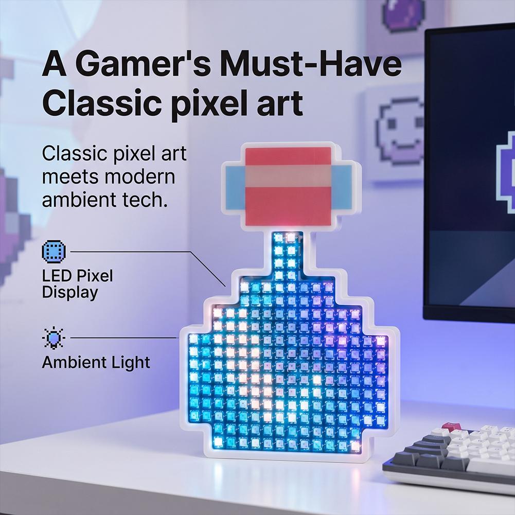 Светильник Pixel Potion Bottle – обзор и цена Led Desk Light Usb