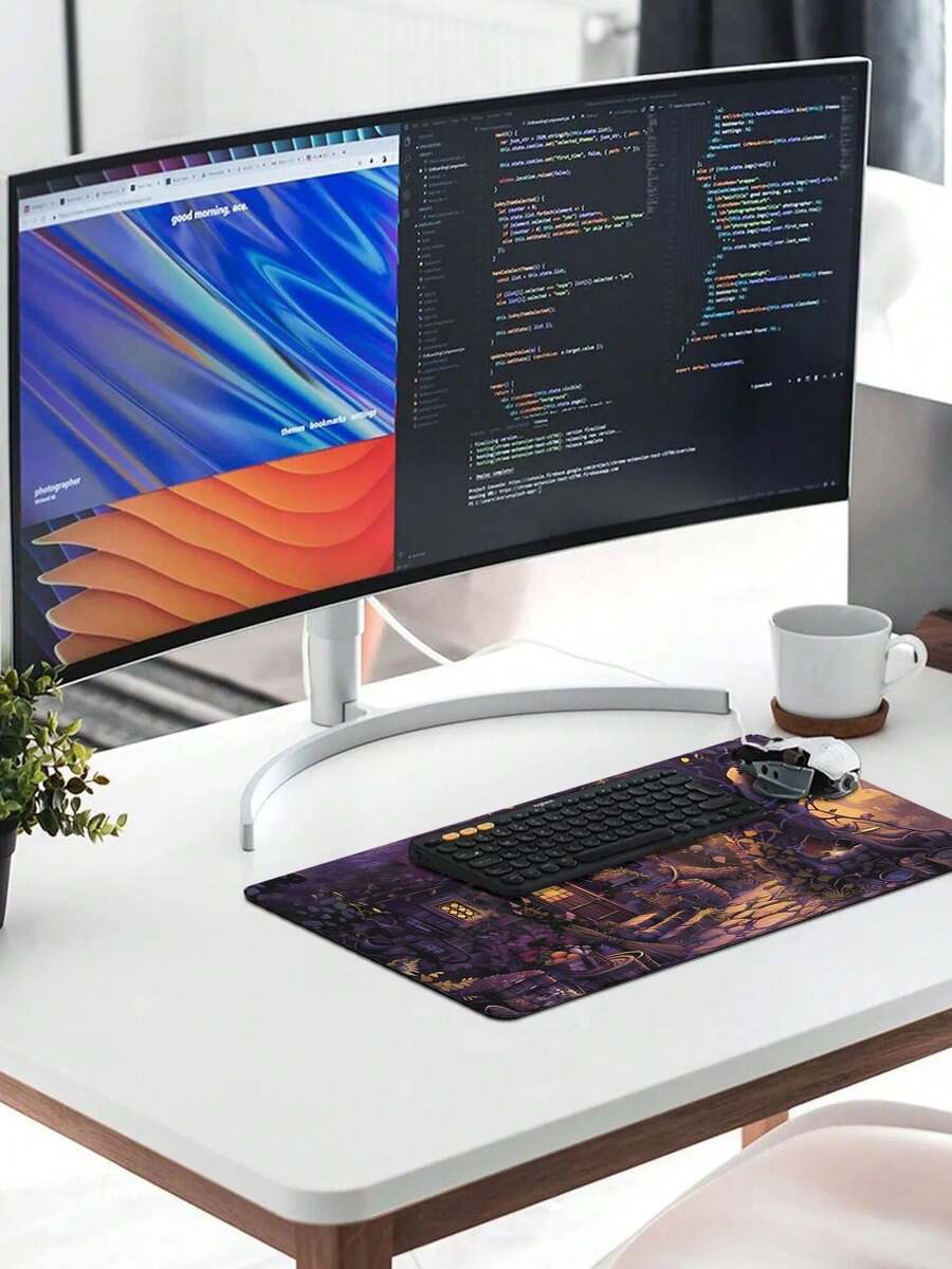 Большой игровой коврик для мыш – обзор и цена Desk Setup Gaming And Work