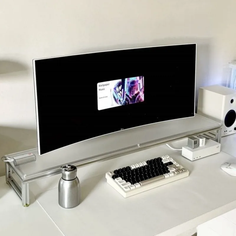 Алюминиевая подставка для мони – обзор и цена Desk Setup For Laptop And Monitor