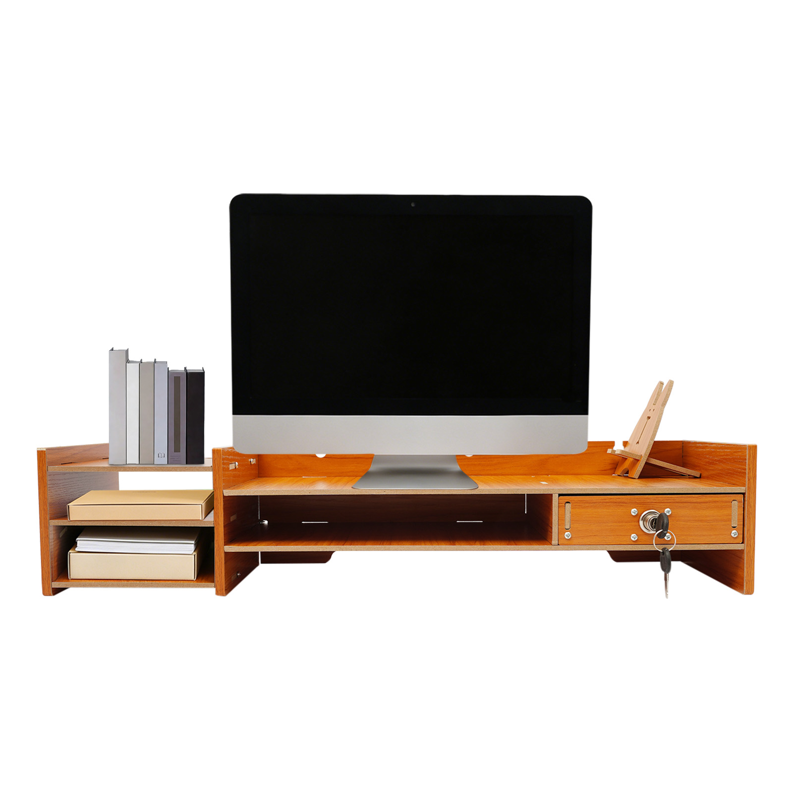 Эргономичная подставка для мон – обзор и цена Monitor Riser Wood