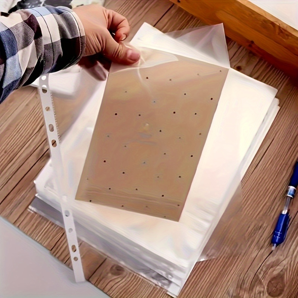 50 прозрачных пластиковых папо – обзор и цена Ring Binder Box