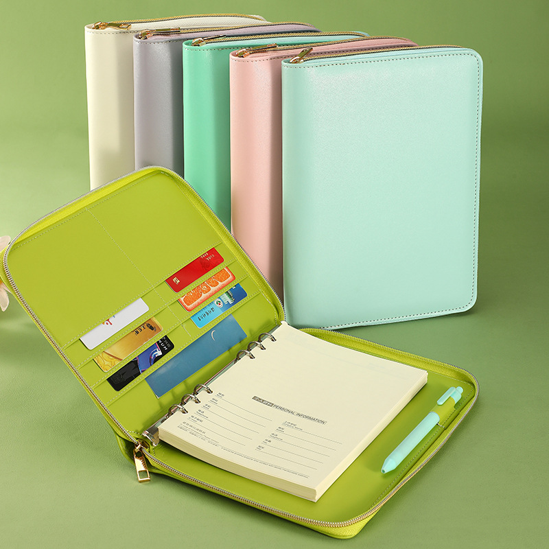 Новая глянцевая папка A5 A6 с  – обзор и цена Ring Binder Box