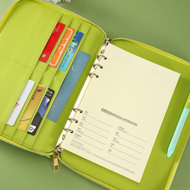 Новая глянцевая папка A5 A6 с  – обзор и цена Ring Binder Box